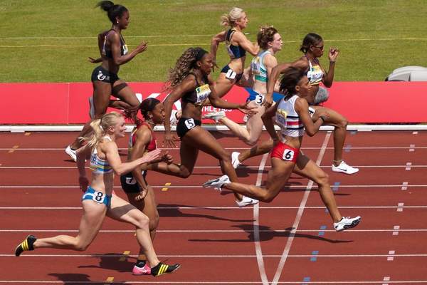 100 meter sprint technique